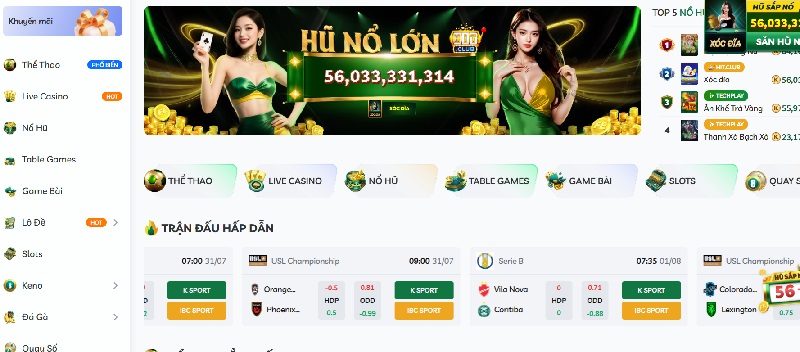 Giao diện FEBet