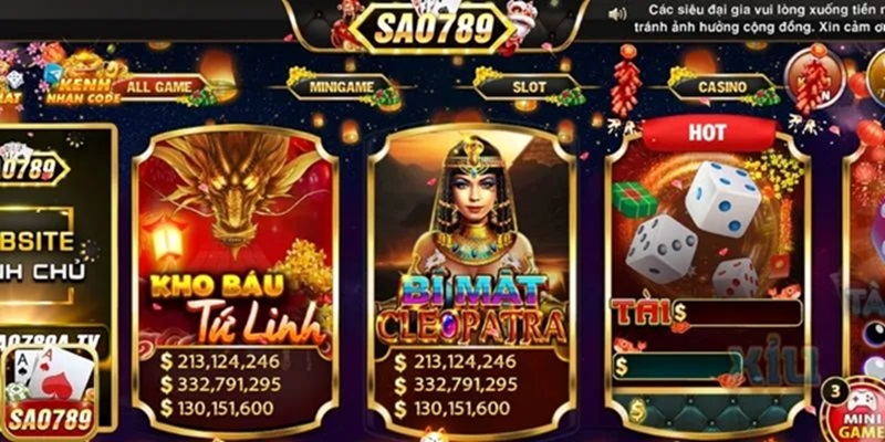 Giao Diện Sao789