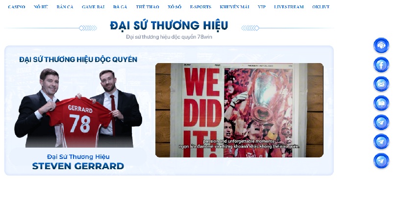 Giao diện 78win